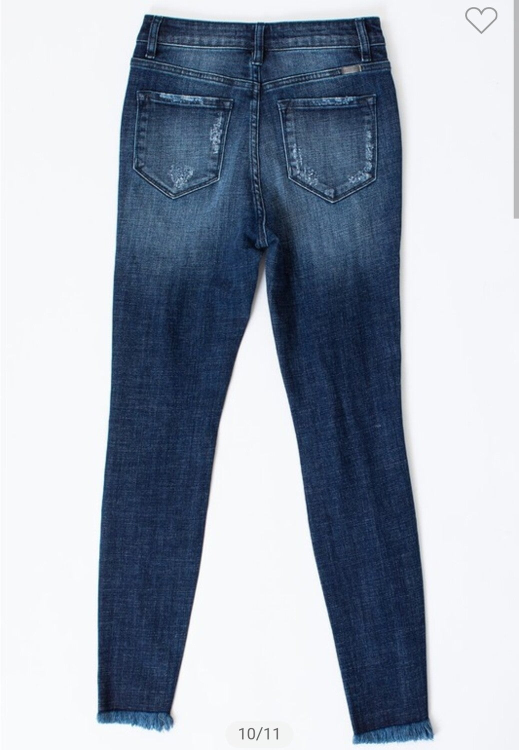 Kancan Super High Waisted Ankle Jeans