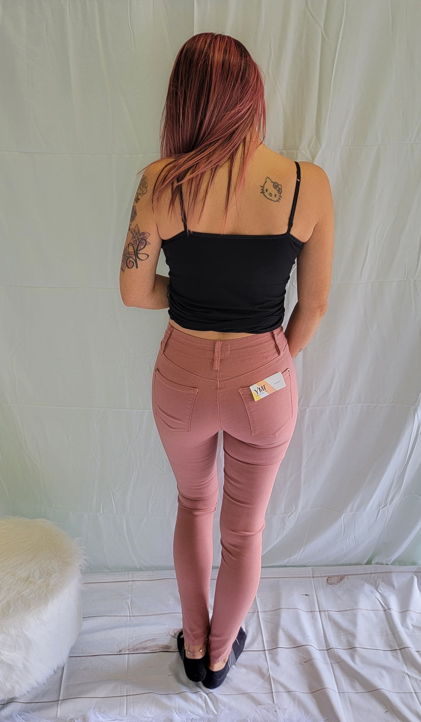 YMI Hyper Stretch Mid Rise Skinny