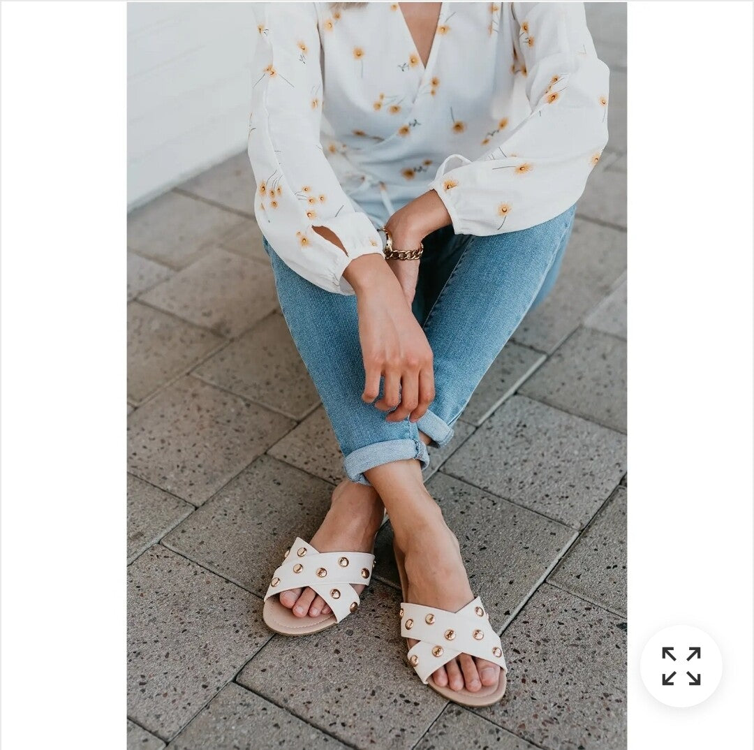 Rollasole Studded Sandals