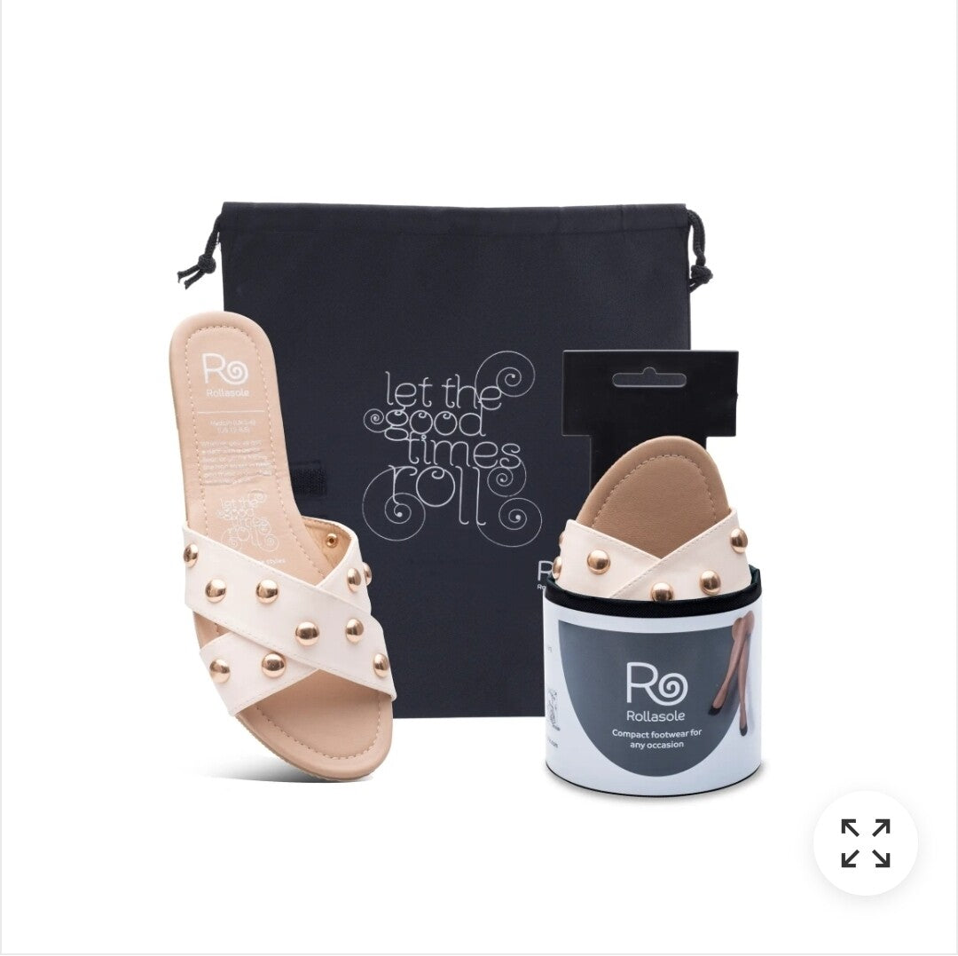Rollasole Studded Sandals