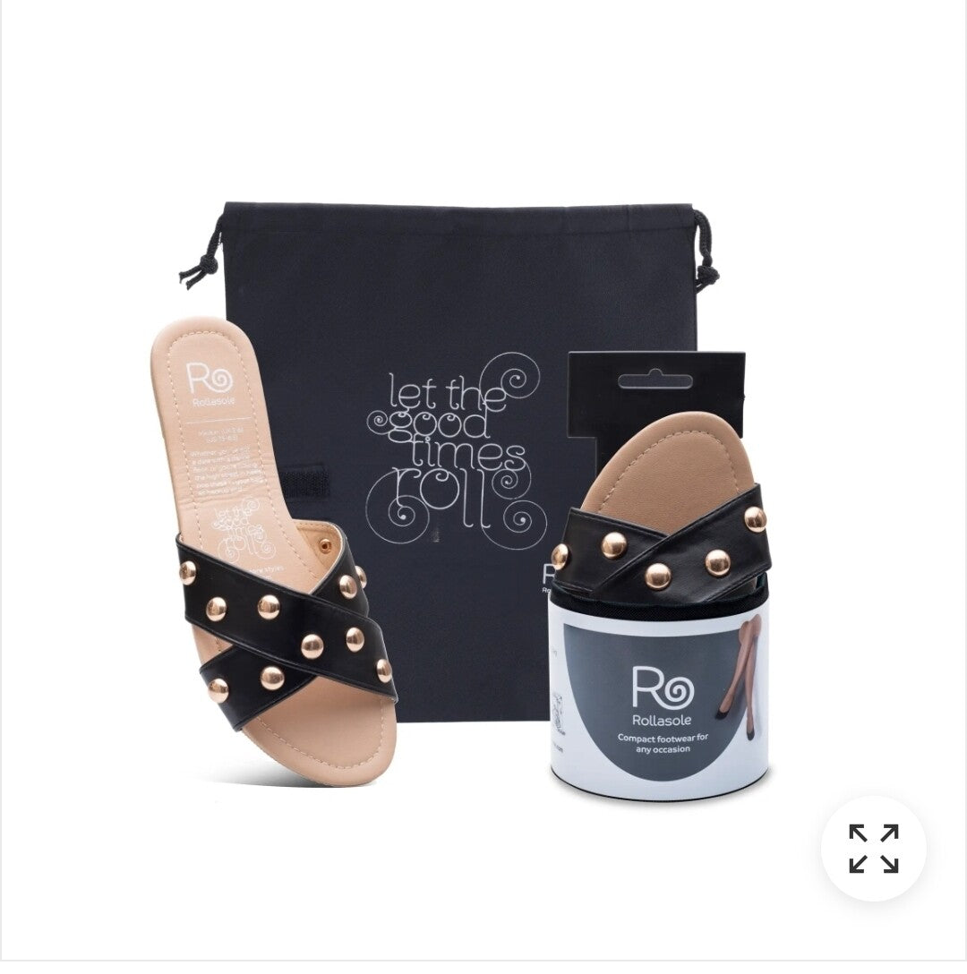 Rollasole Studded Sandals