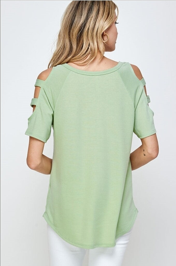 Cold Shoulder Top