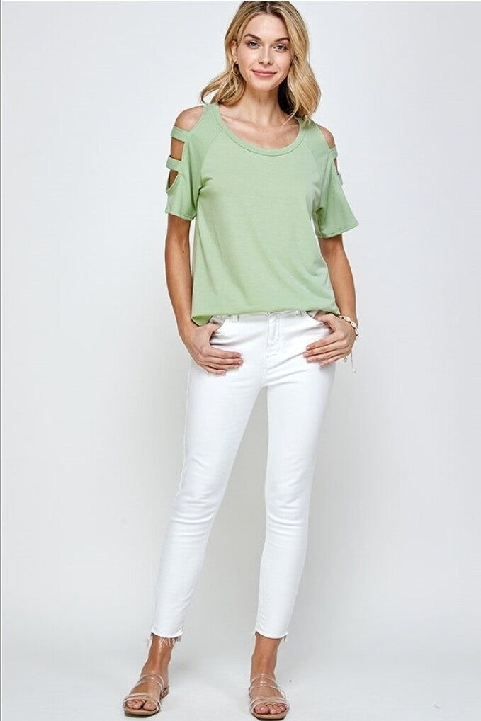 Cold Shoulder Top