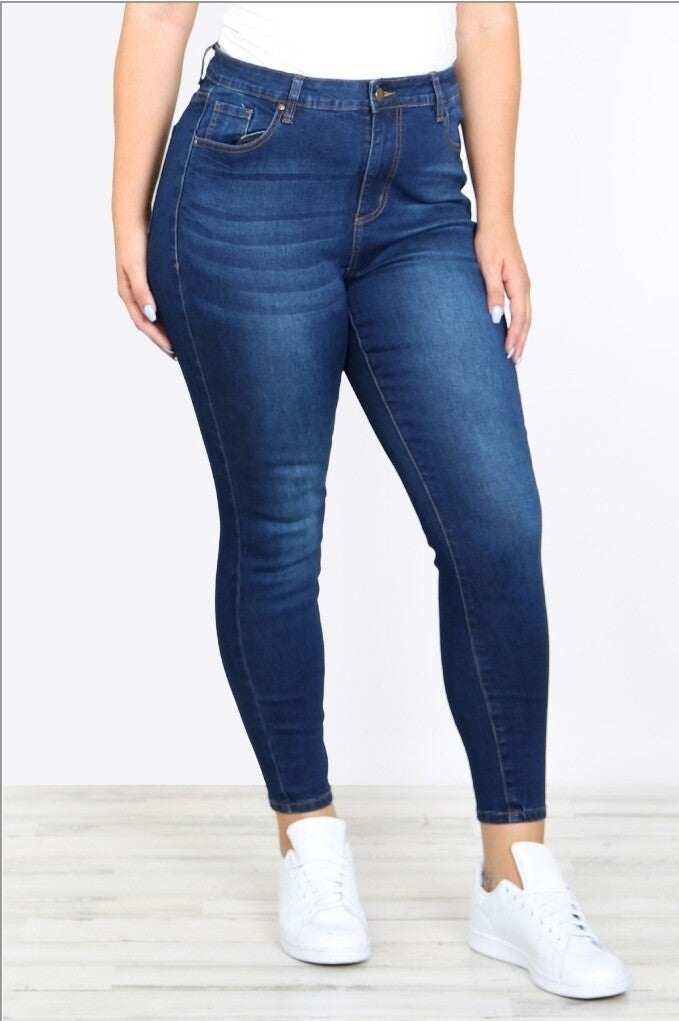 Curvy Queen Blue Jean