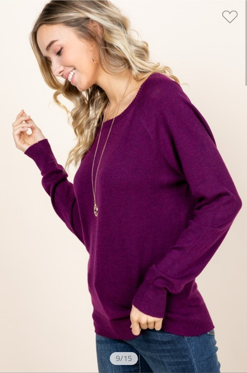 Knit Off Shoulder Sweater