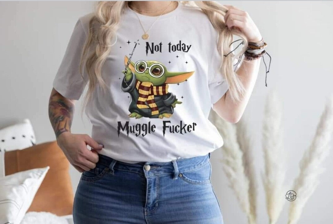Not Today Yoda Potter Tee