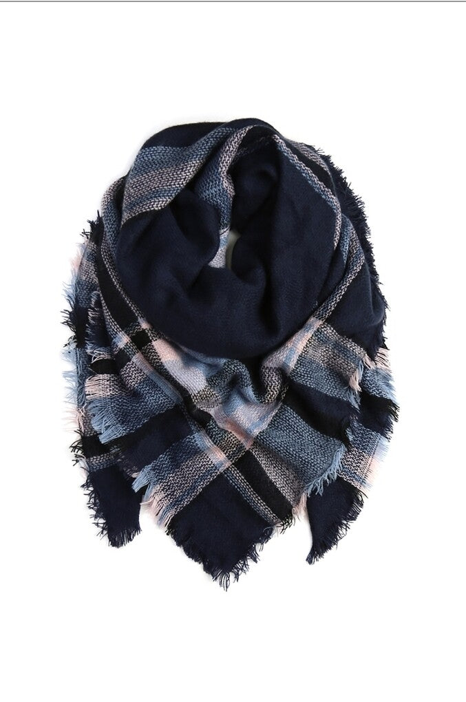 Blanket Fringed Scarf
