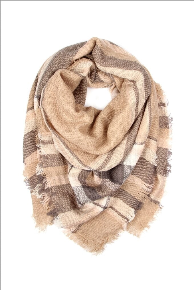 Blanket Fringed Scarf