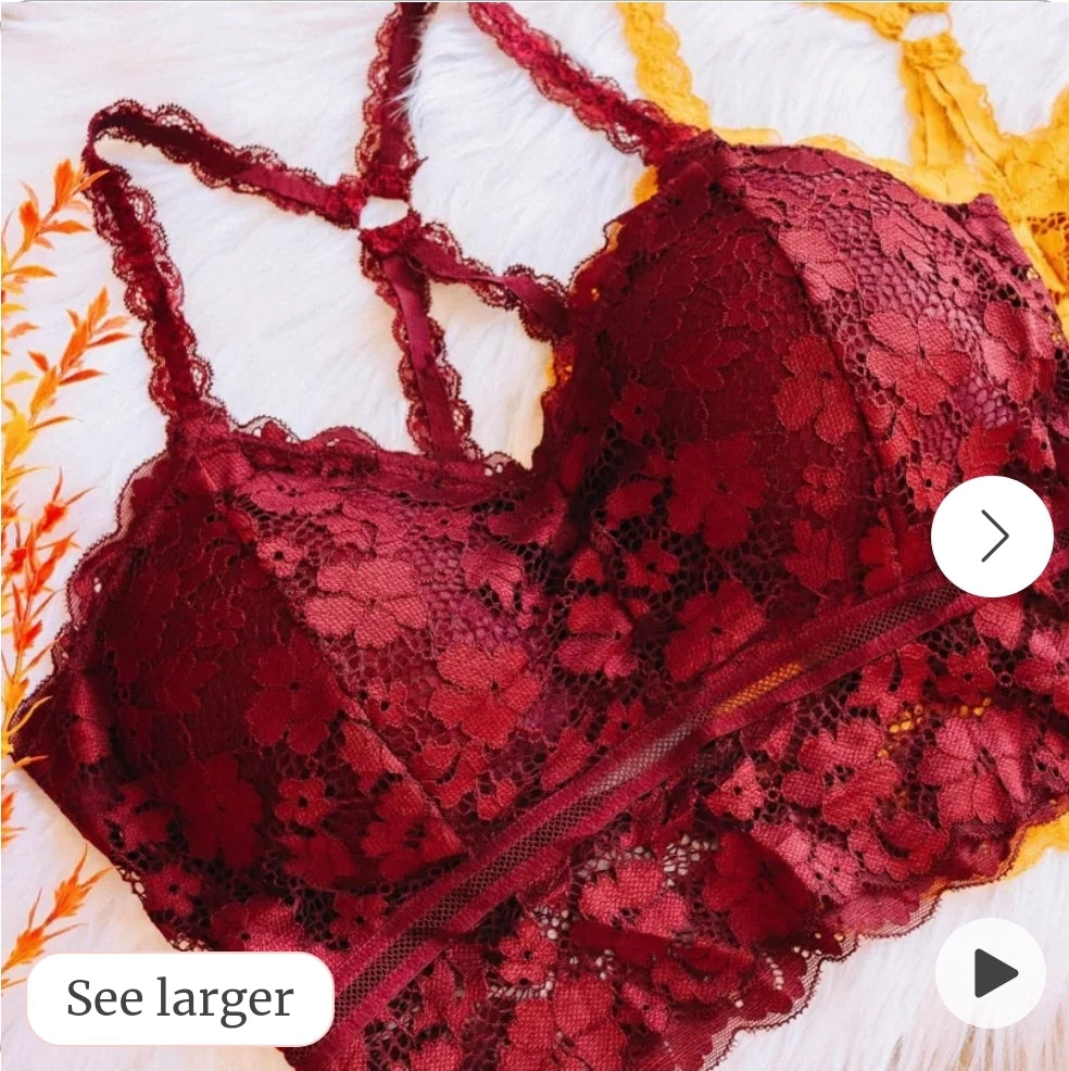 Juliette Lace Bralette