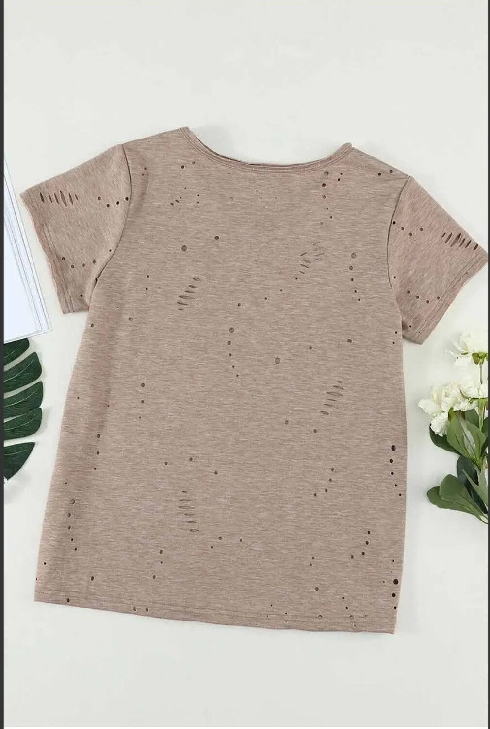 Distressed Pocket Tee Shirt