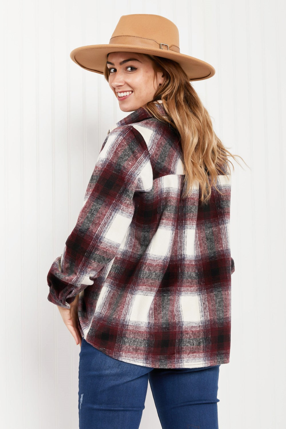 Vermont Weekend Plaid Yarn Dyed Shacket