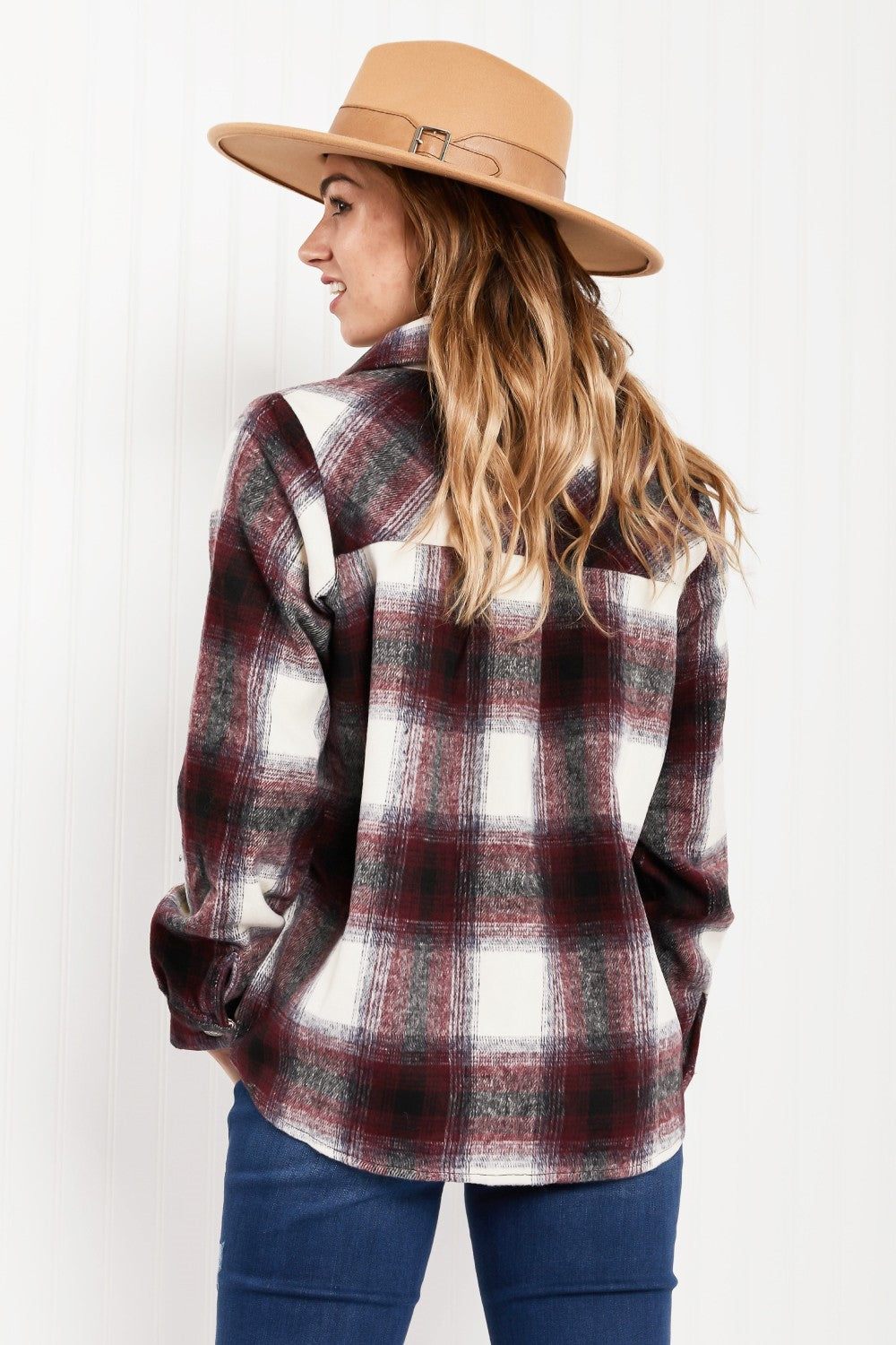 Vermont Weekend Plaid Yarn Dyed Shacket