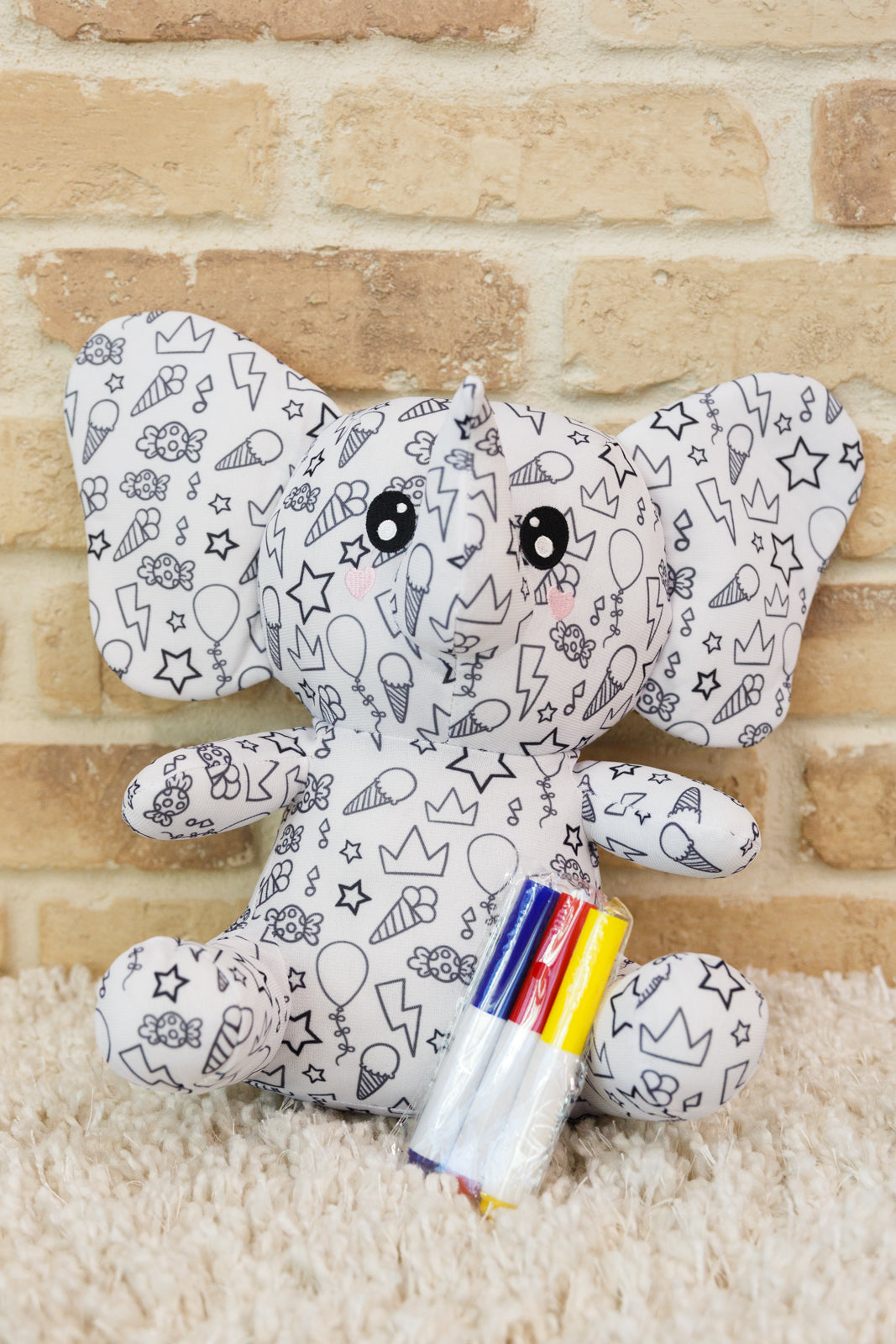 Coloring Animal Plushie in 4 Options