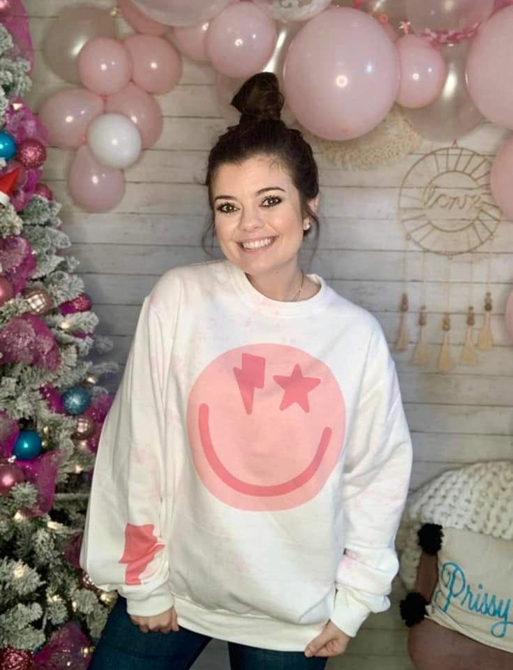 Lightening Smiley Sweatshirt