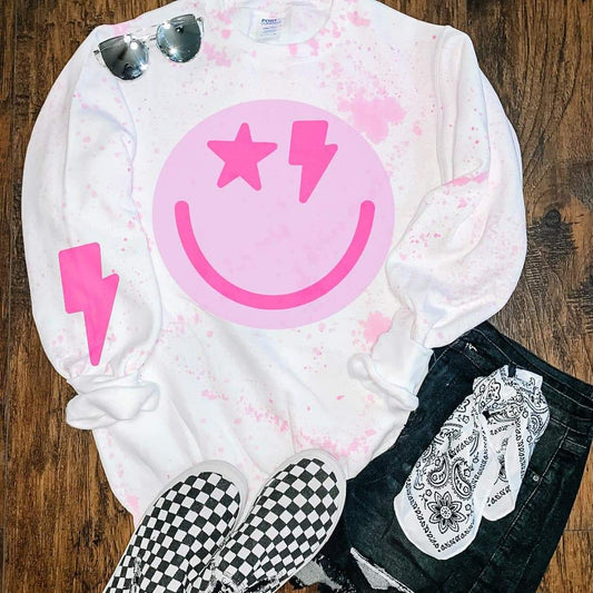 Lightening Smiley Sweatshirt