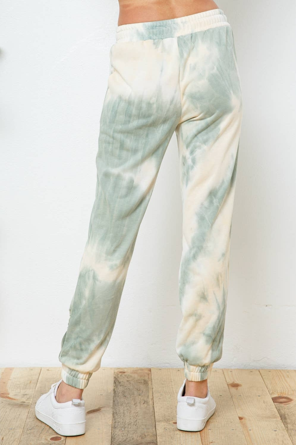 Tie-Dye Distressed Joggers