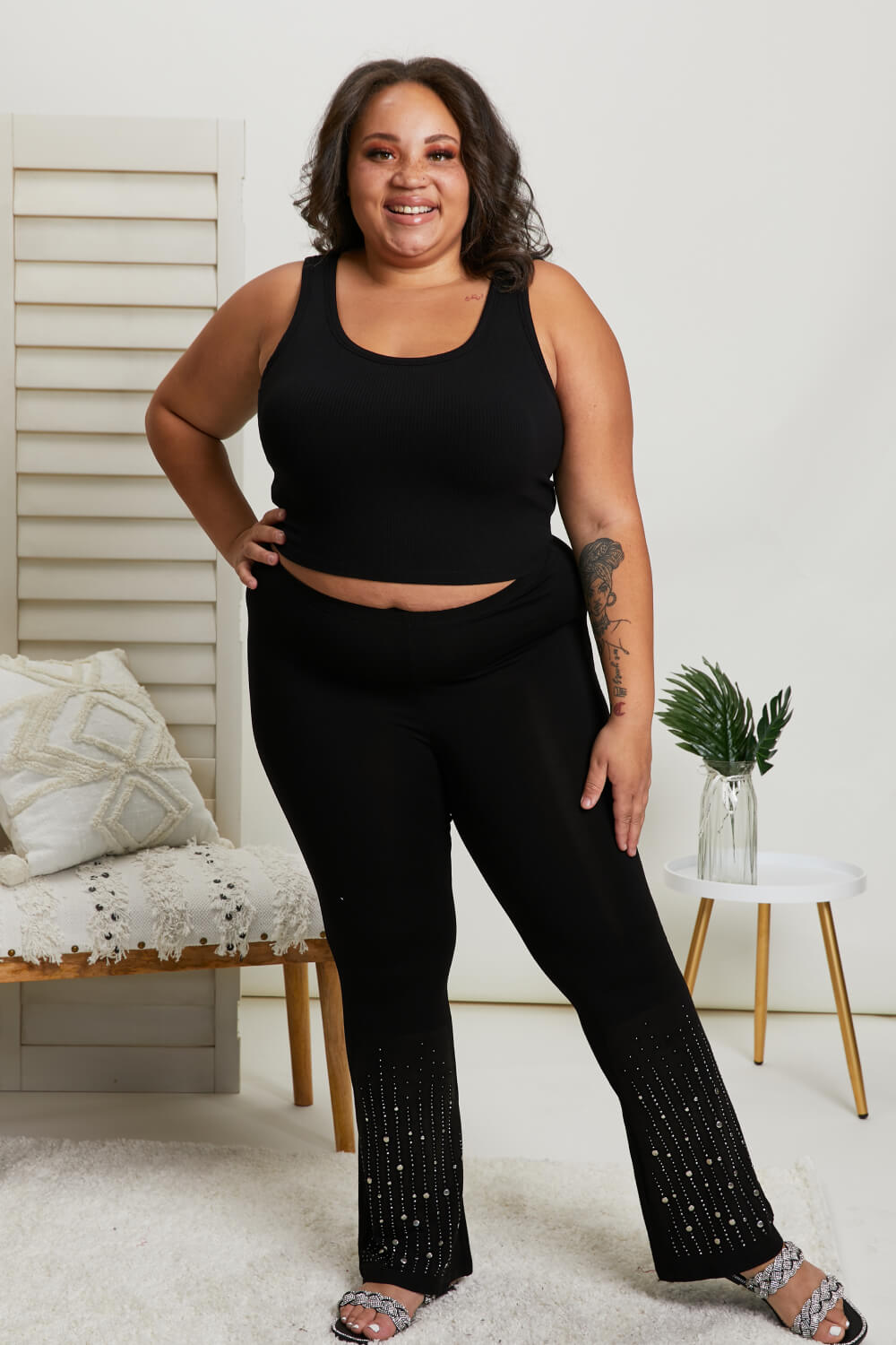 Take Me With Longline Bralette with Removable Pads in Black