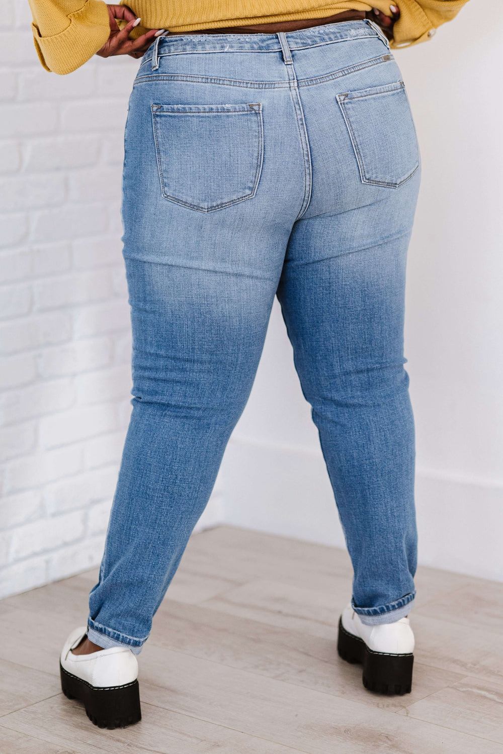 Kancan Untamed Leopard Lined Skinny Jeans