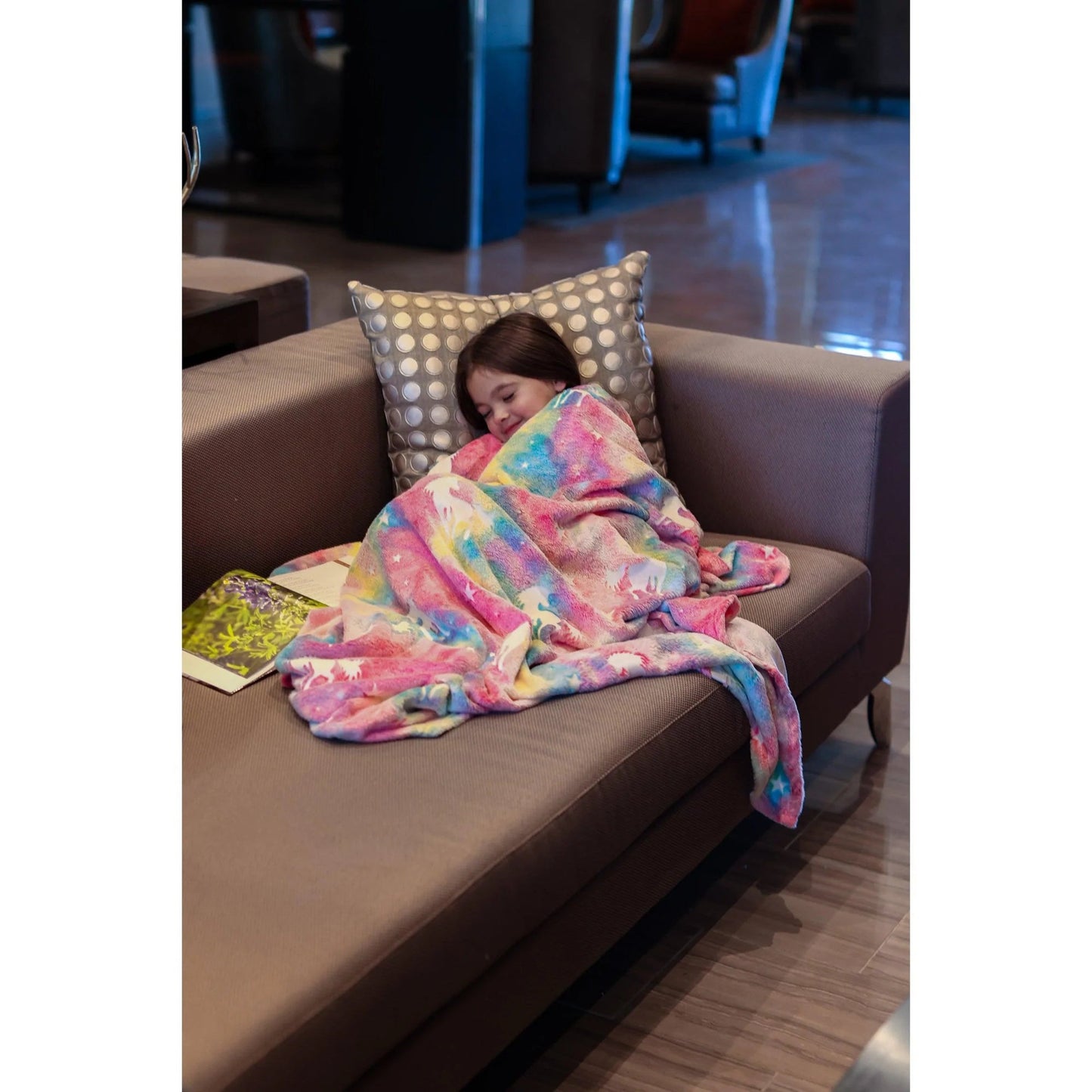 Glow In the Dark Blanket in Unicorn (RTS)