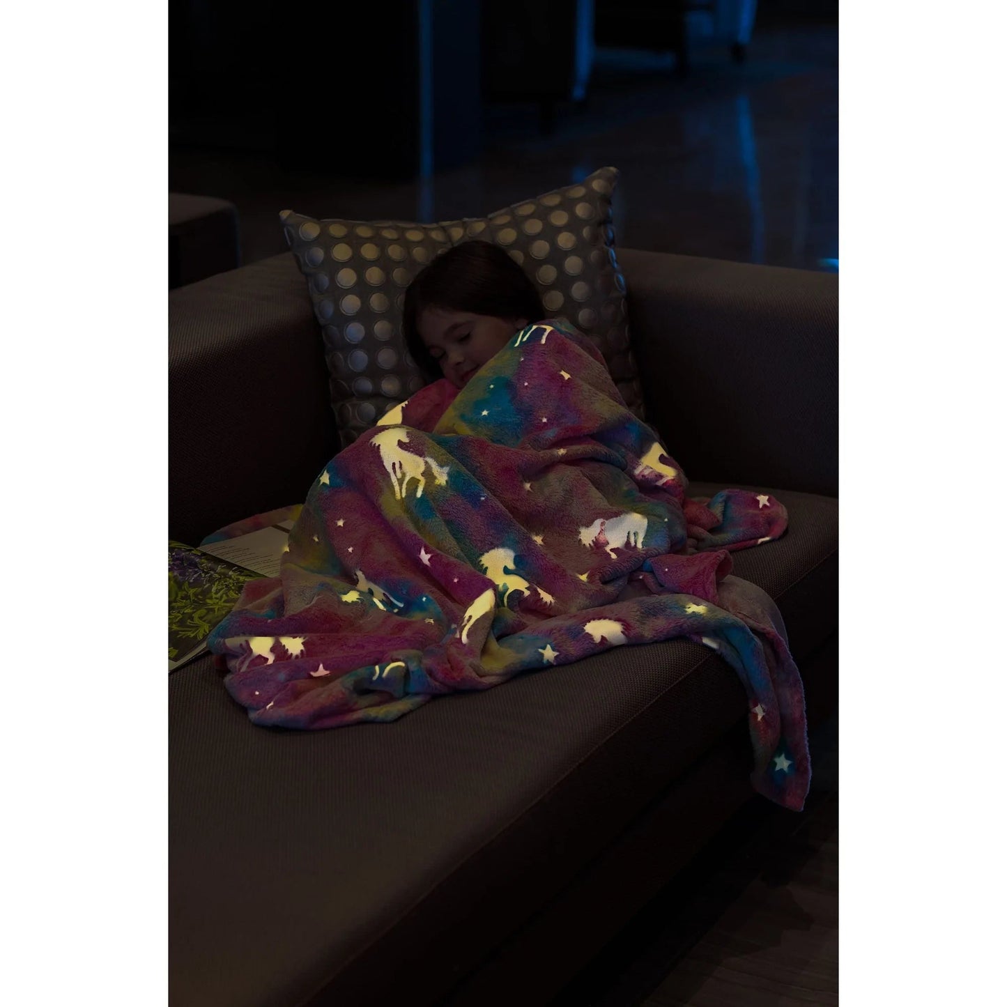 Glow In the Dark Blanket in Unicorn (RTS)