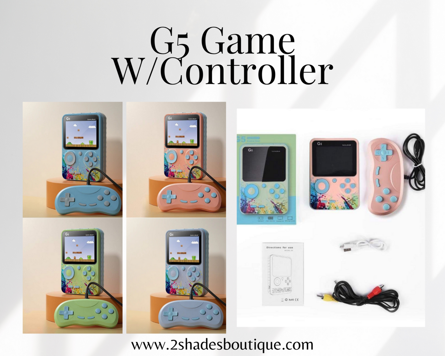 G5 Hand Held Game System